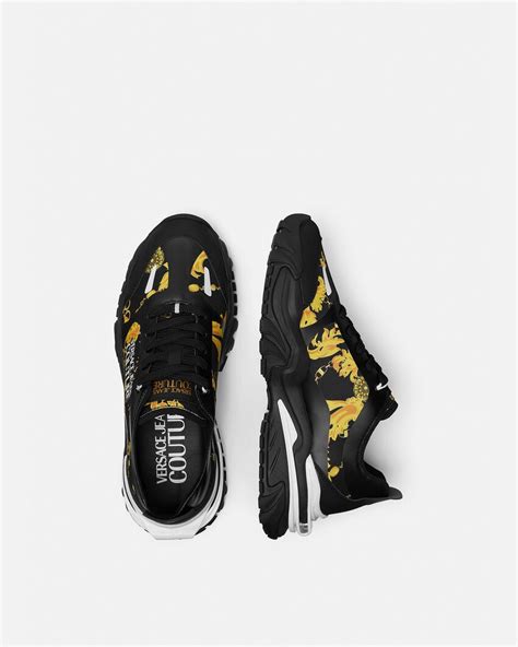 Trail Trek Chain Couture Sneakers Black,Gold 